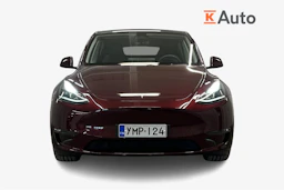 punainen Tesla Model Y 2023 kuva 5.