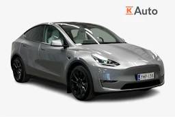 harmaa Tesla Model Y 2023 kuva 1.