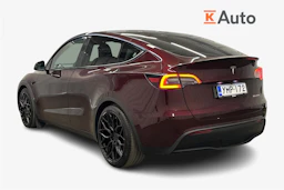 punainen Tesla Model Y 2023 kuva 3.