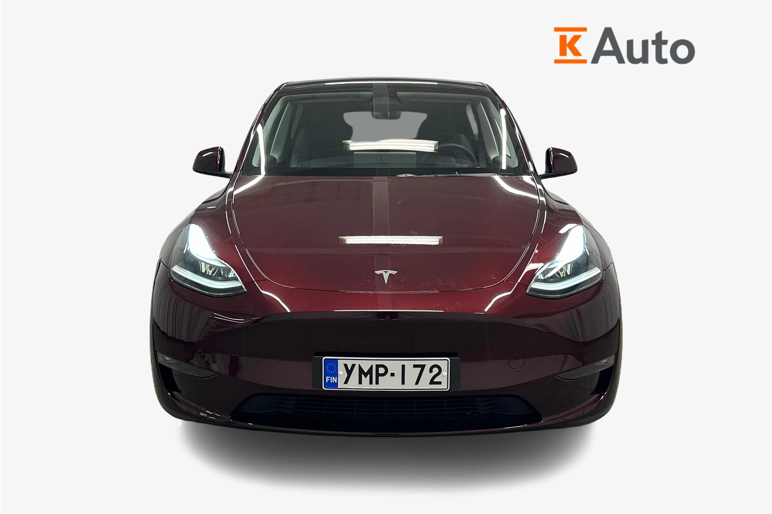 punainen Tesla Model Y 2023 kuva 5.