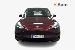 punainen Tesla Model Y 2023 kuva 5.