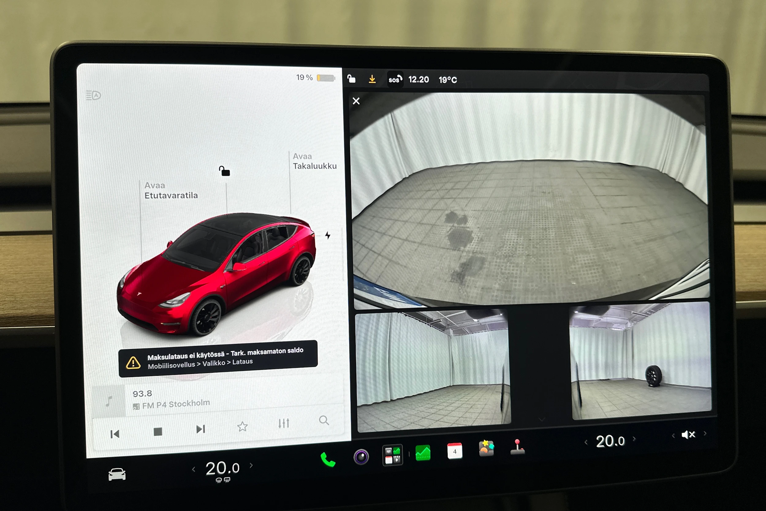 punainen Tesla Model Y 2023 kuva 32.
