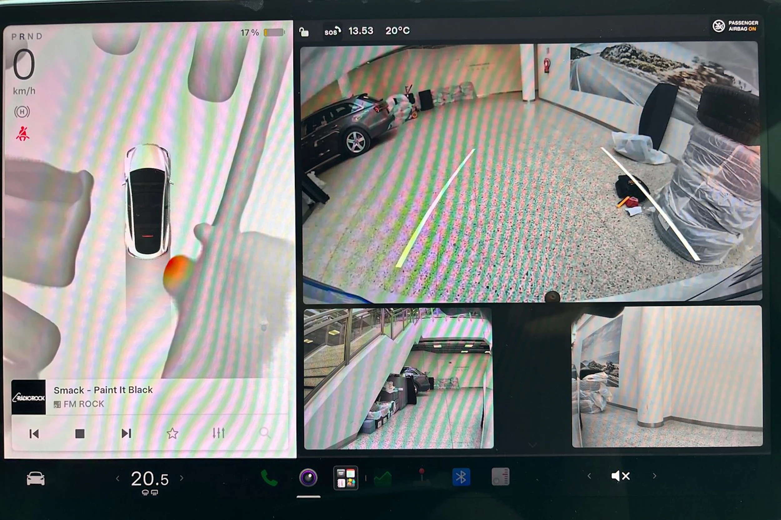 valkoinen Tesla Model Y 2023 kuva 22.
