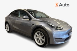 harmaa Tesla Model Y 2023 kuva 1.