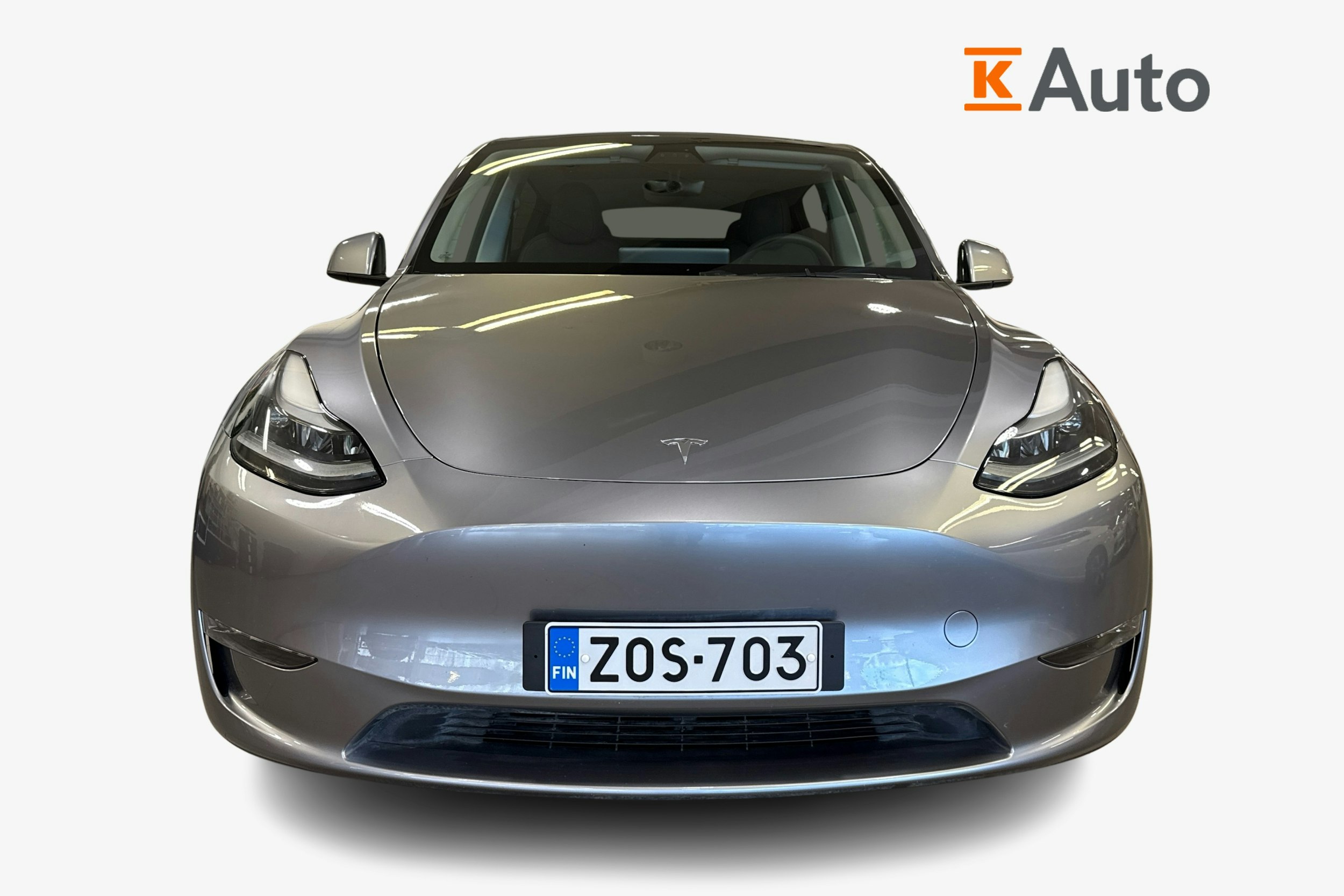 harmaa Tesla Model Y 2023 kuva 4.