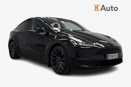 musta Tesla Model Y 2024 kuva 1.