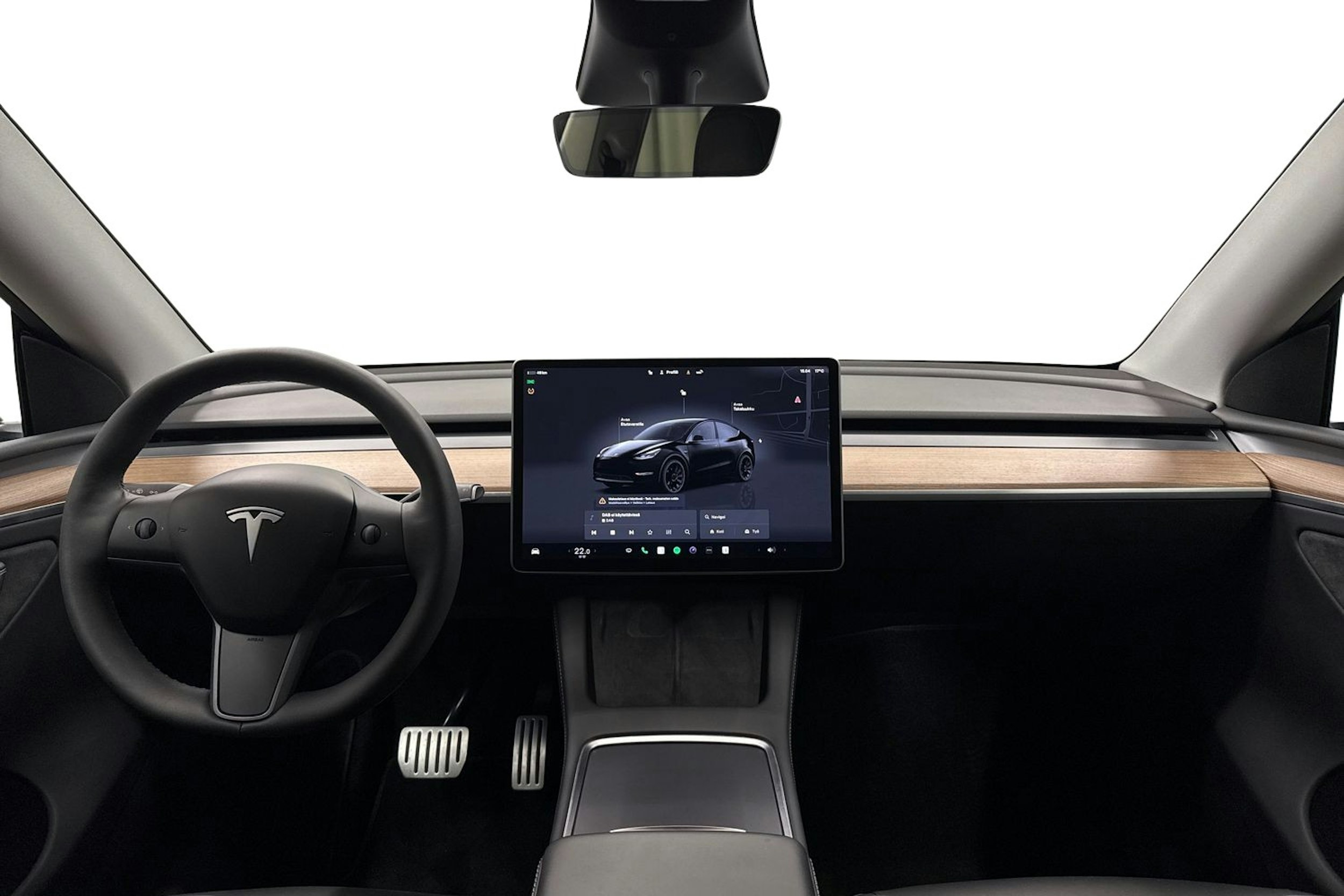 musta Tesla Model Y 2024 kuva 9.