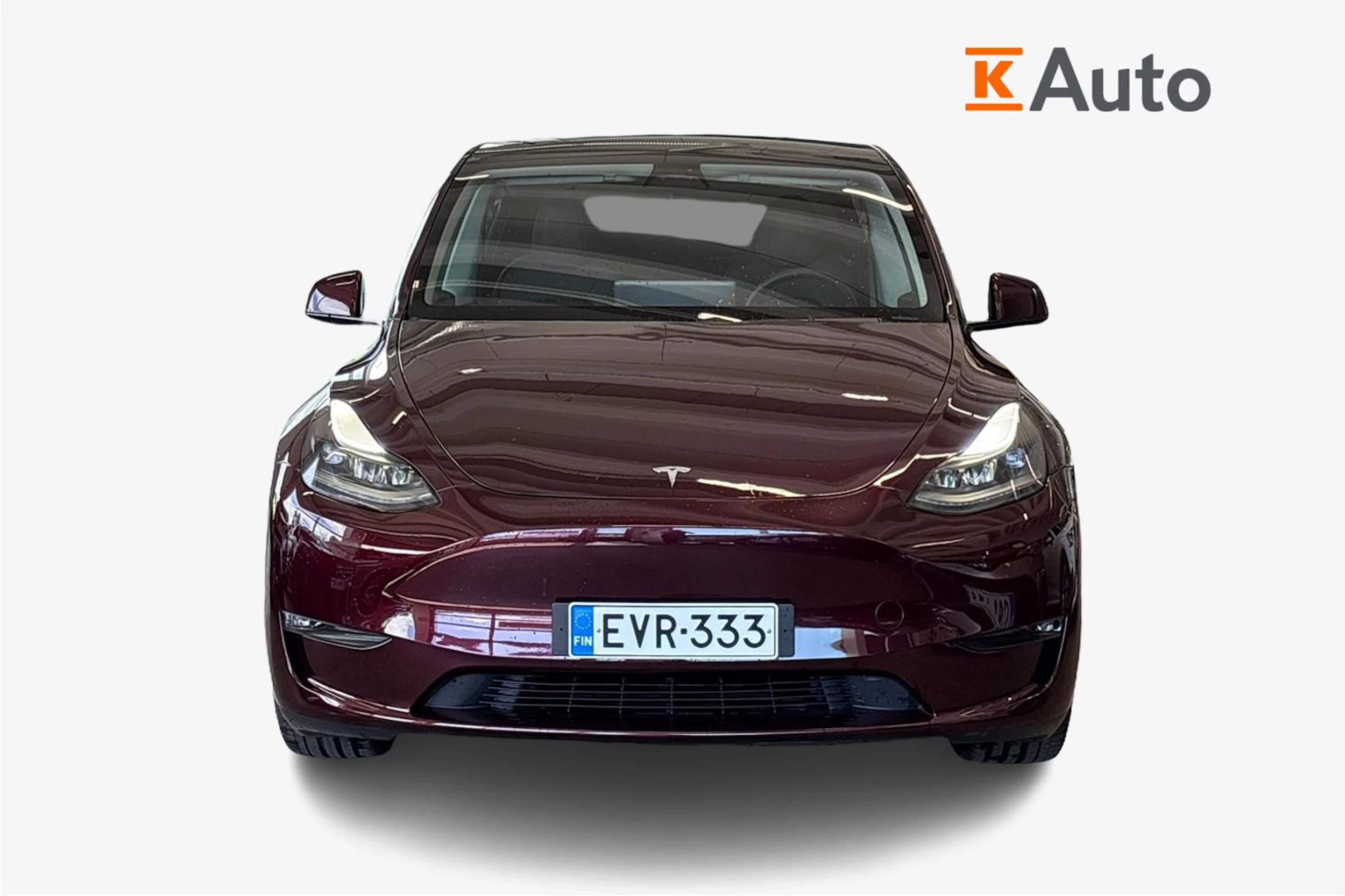 punainen Tesla Model Y 2024 kuva 4.