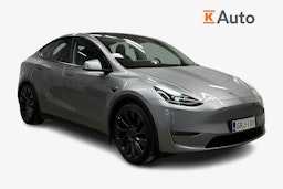 harmaa Tesla Model Y 2024 kuva 1.