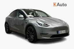 harmaa Tesla Model Y 2024 kuva 1.