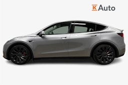 harmaa Tesla Model Y 2024 kuva 6.