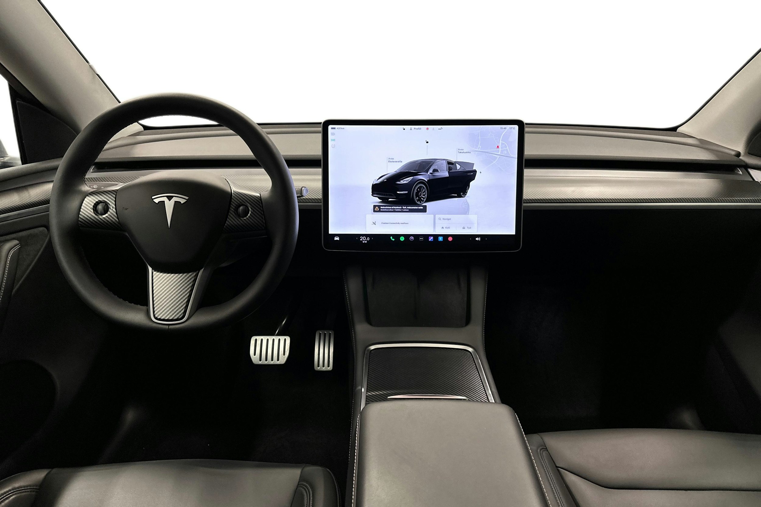 harmaa Tesla Model Y 2024 kuva 9.