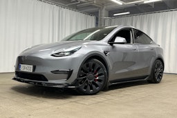 harmaa Tesla Model Y 2024 kuva 34.