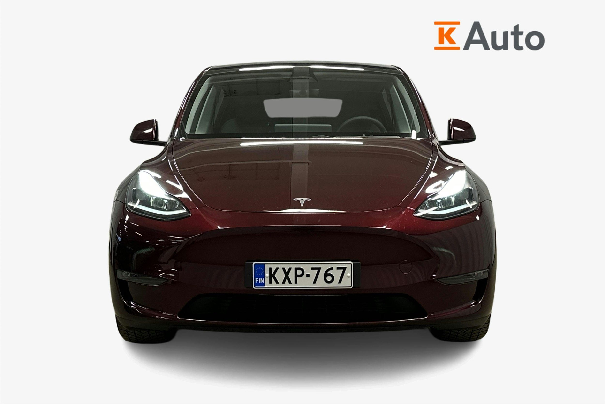 punainen Tesla Model Y 2024 kuva 5.