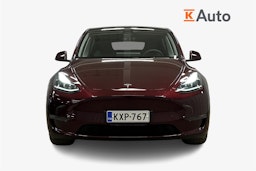 punainen Tesla Model Y 2024 kuva 5.