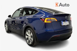 sininen Tesla Model Y 2024 kuva 3.