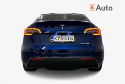 sininen Tesla Model Y 2024 kuva 4.