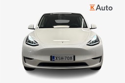 valkoinen Tesla Model Y 2024 kuva 5.