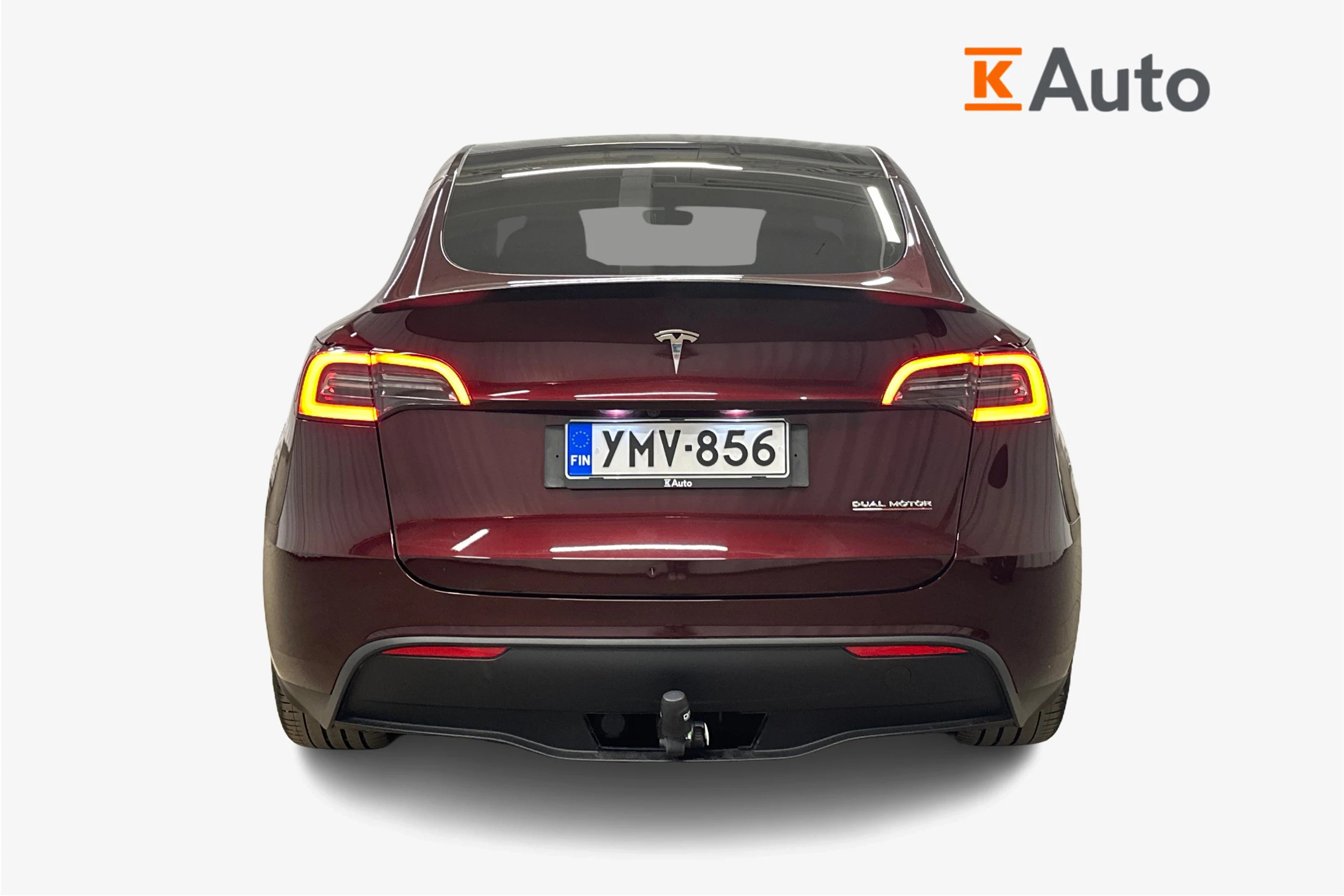 punainen Tesla Model Y 2024 kuva 3.