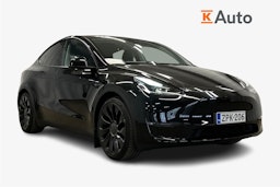 musta Tesla Model Y 2024 kuva 1.