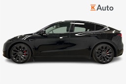 musta Tesla Model Y 2024 kuva 6.