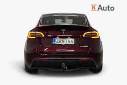 punainen Tesla Model Y 2024 kuva 4.