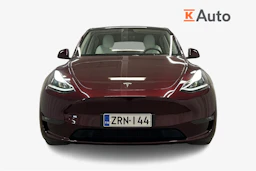 punainen Tesla Model Y 2024 kuva 5.