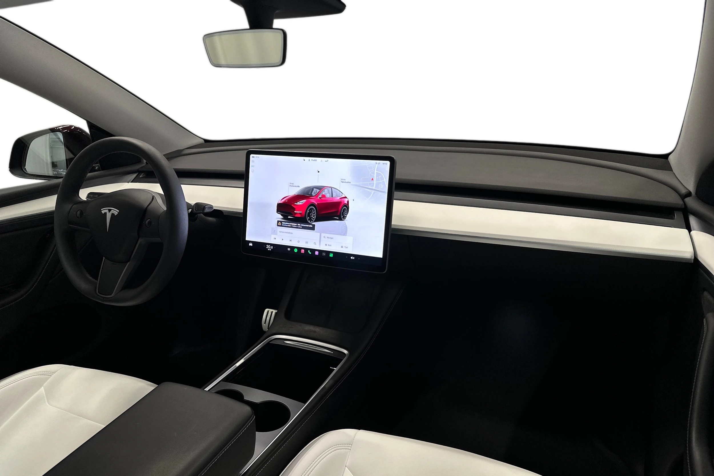 punainen Tesla Model Y 2024 kuva 9.