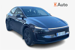 harmaa Tesla Model Y 2025 kuva 1.