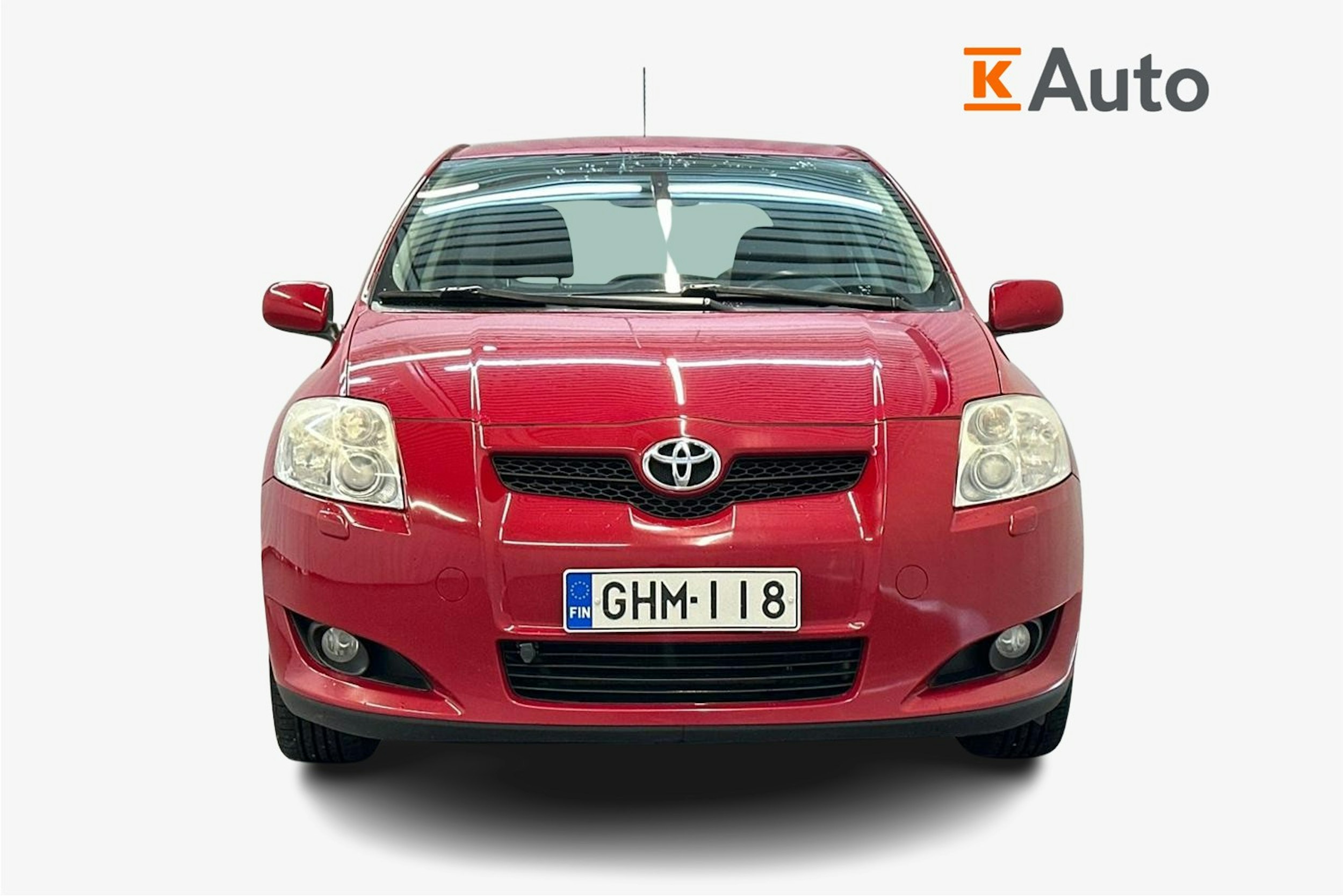 punainen Toyota Auris 2007 kuva 5.