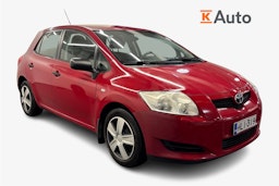 punainen Toyota Auris 2007 kuva 1.