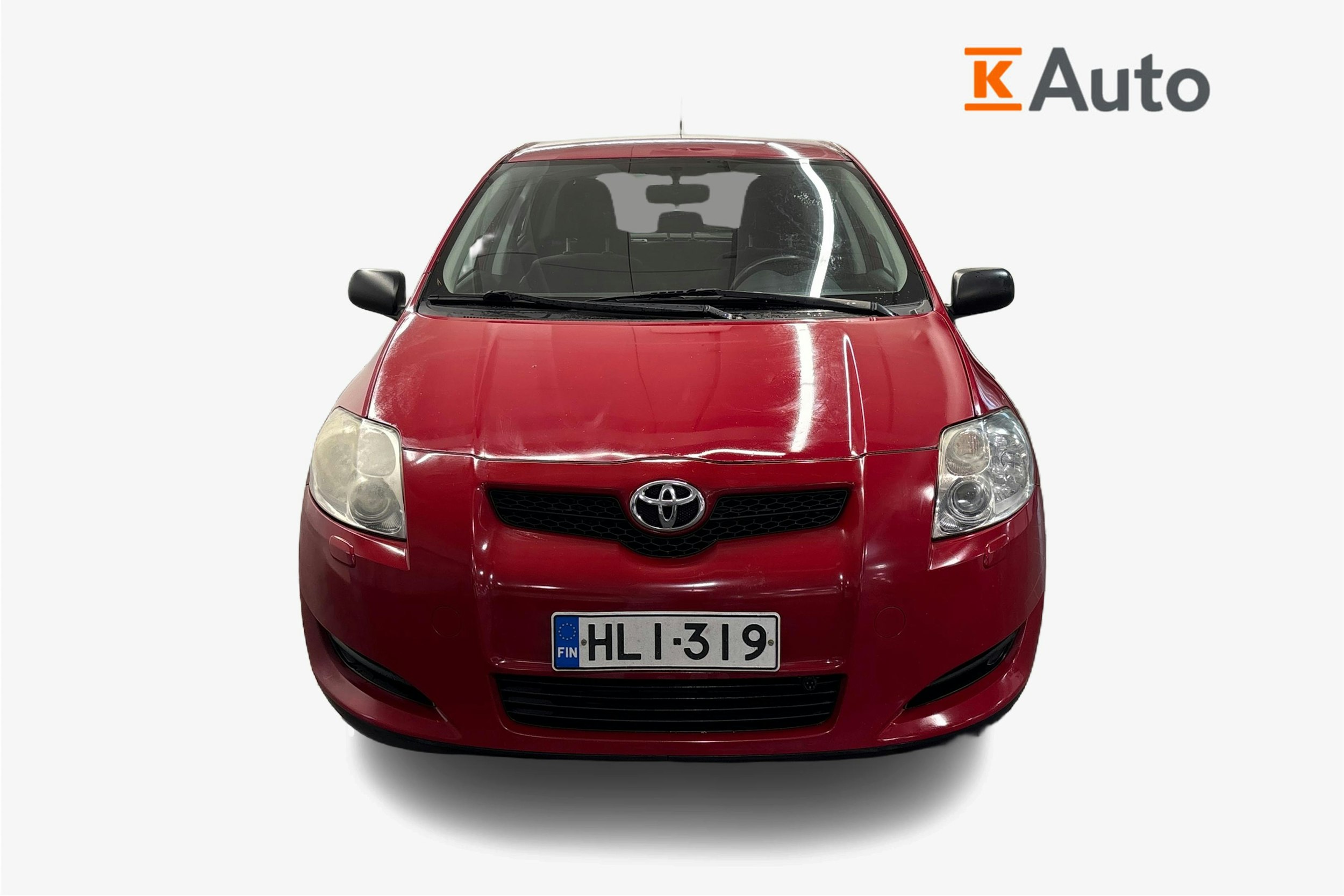 punainen Toyota Auris 2007 kuva 5.