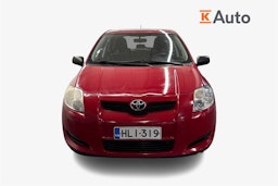 punainen Toyota Auris 2007 kuva 5.