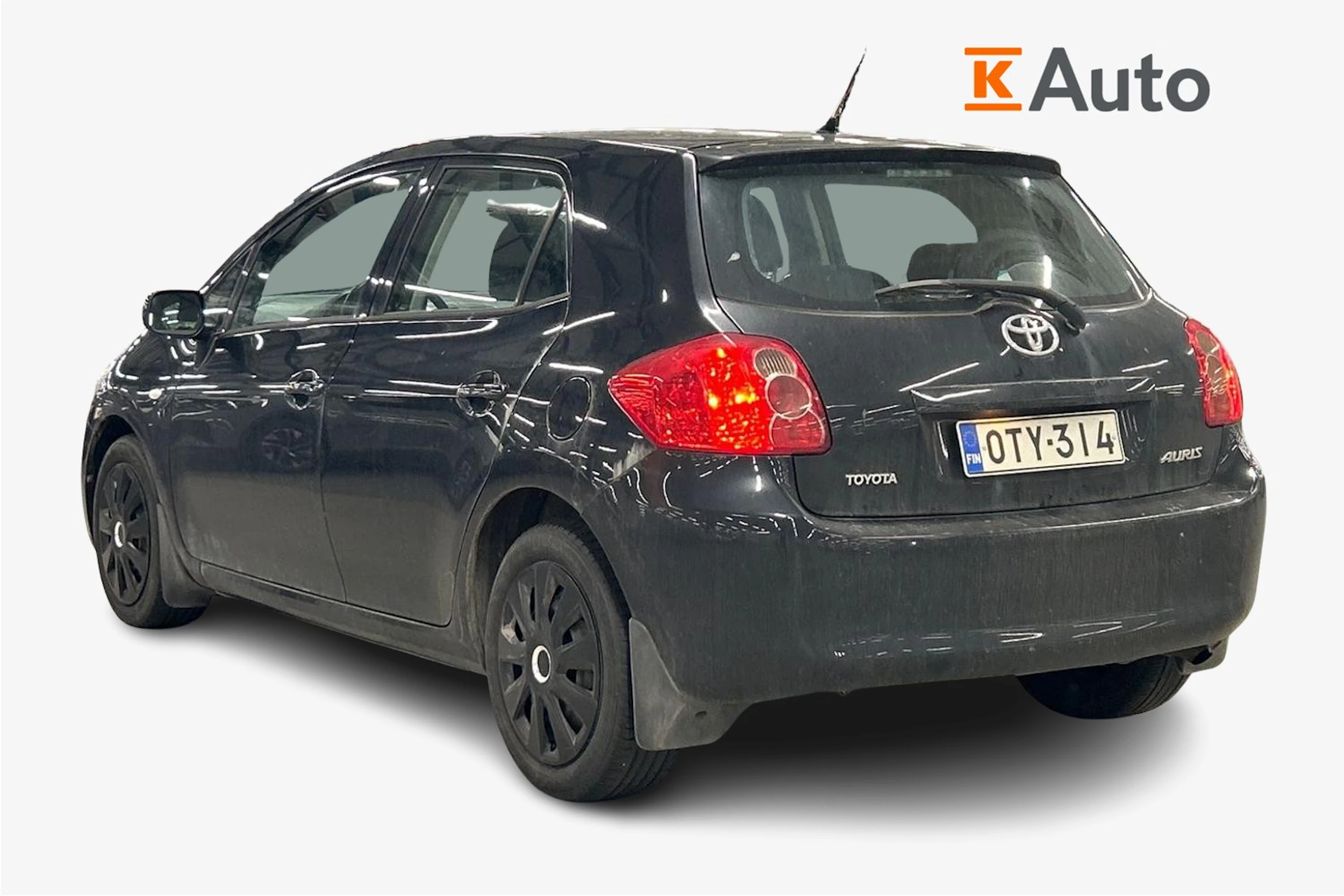 musta Toyota Auris 2008 kuva 2.