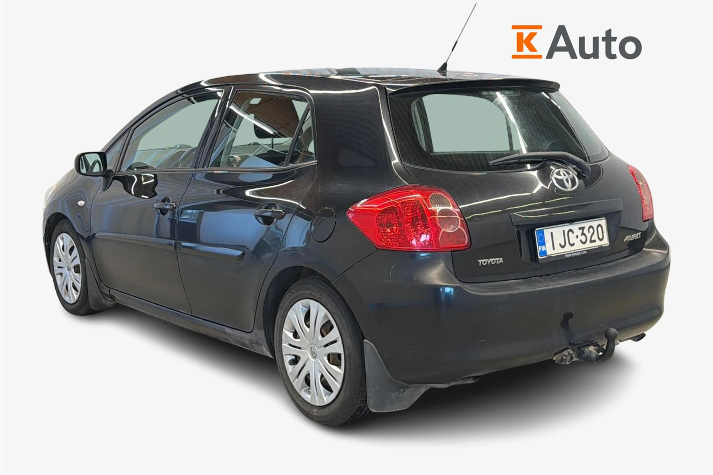 musta Toyota Auris 2009 kuva 2.