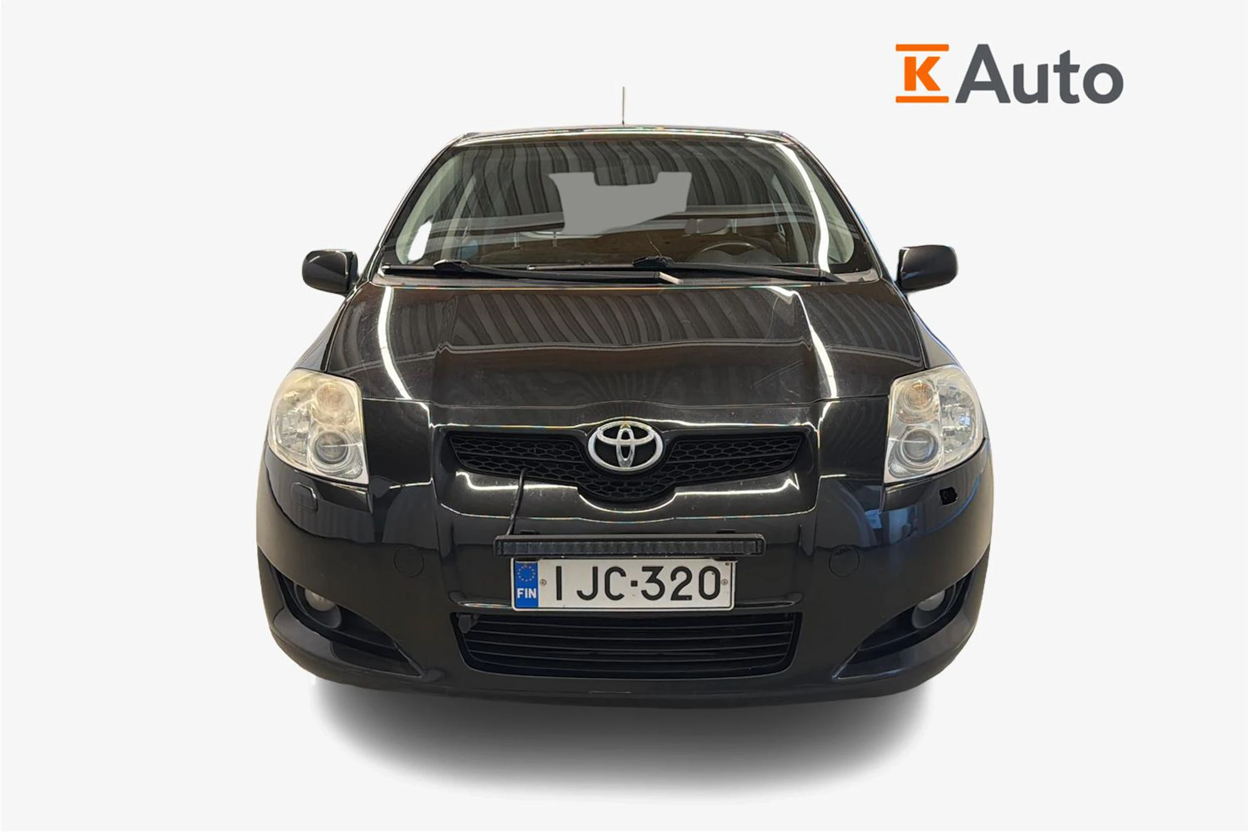 musta Toyota Auris 2009 kuva 4.
