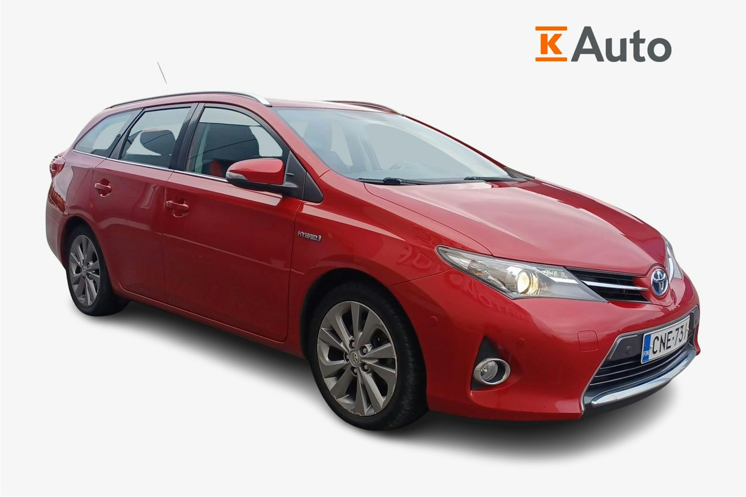met. punainen Toyota Auris 2013 kuva 1.