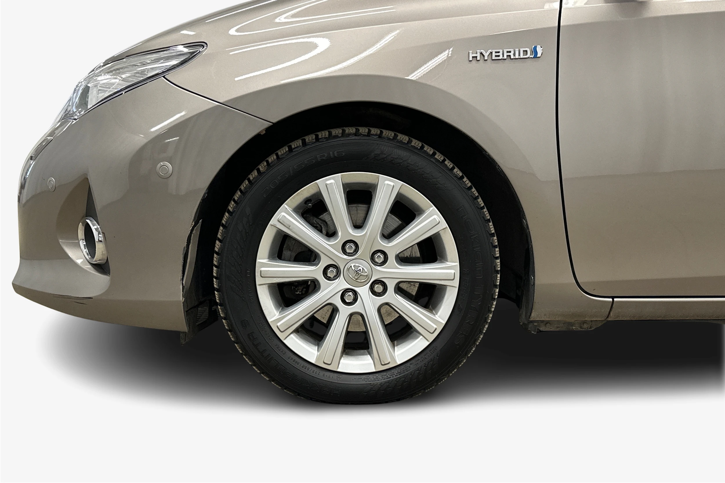 ruskea (beige) Toyota Auris 2013 kuva 9.
