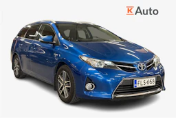 sininen Toyota Auris 2015 kuva 1.