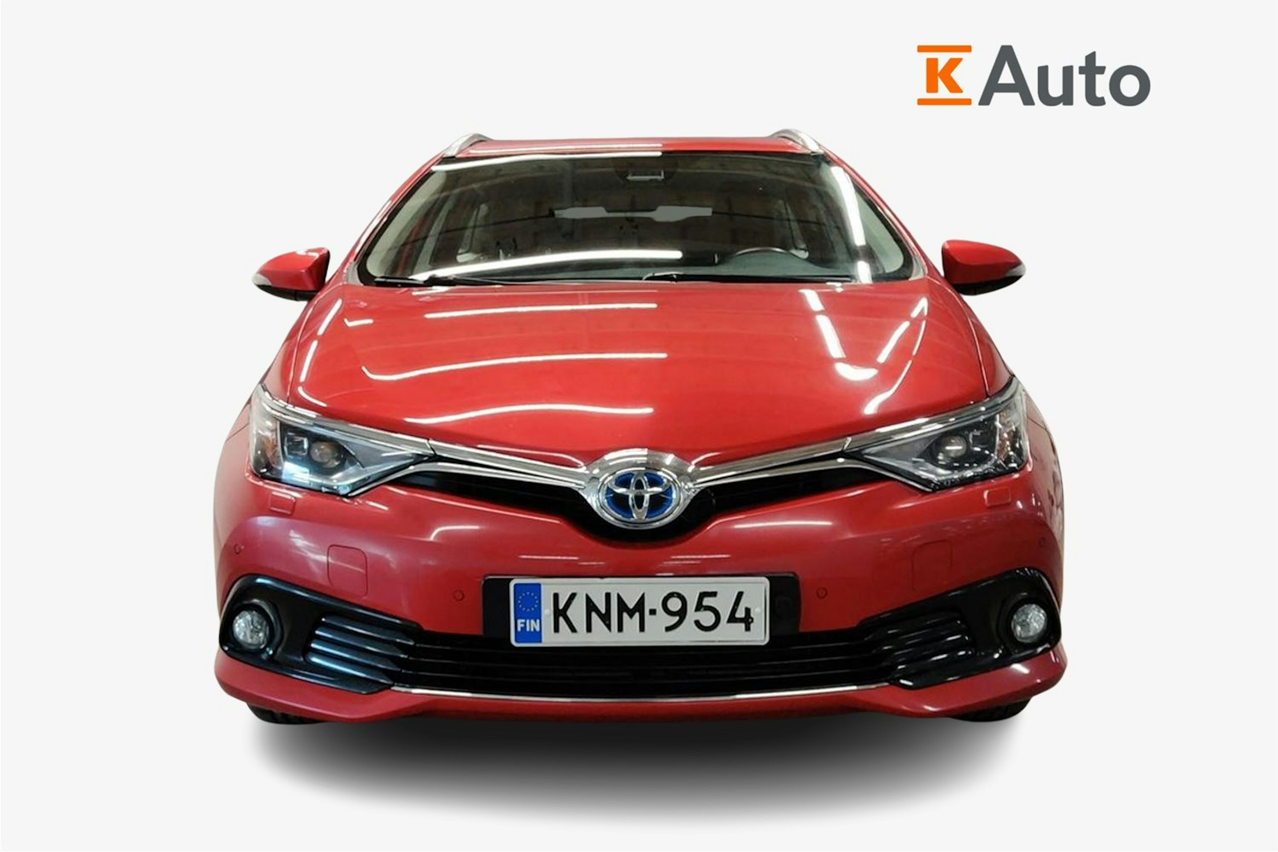 punainen Toyota Auris 2016 kuva 5.