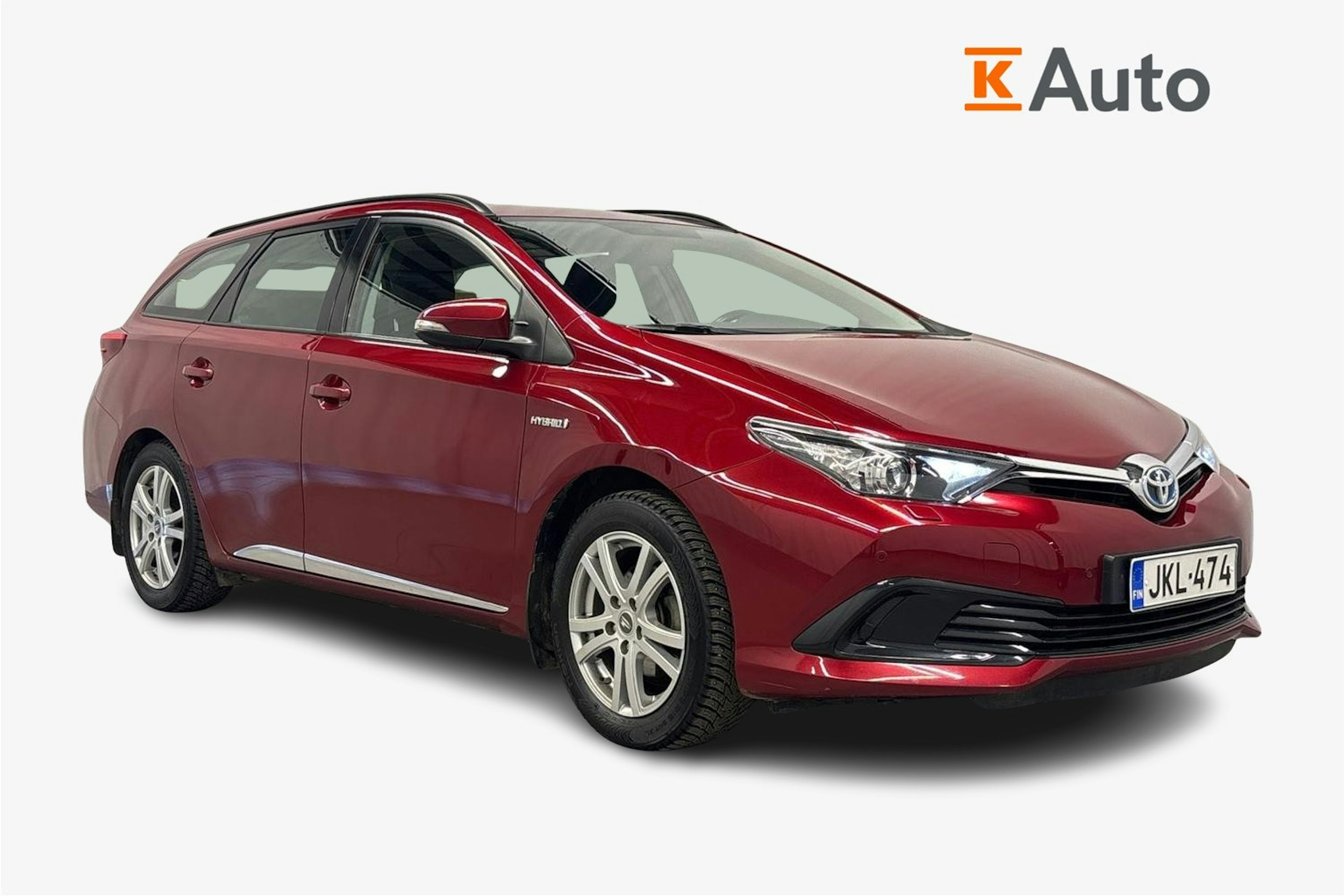 punainen Toyota Auris 2017 kuva 1.