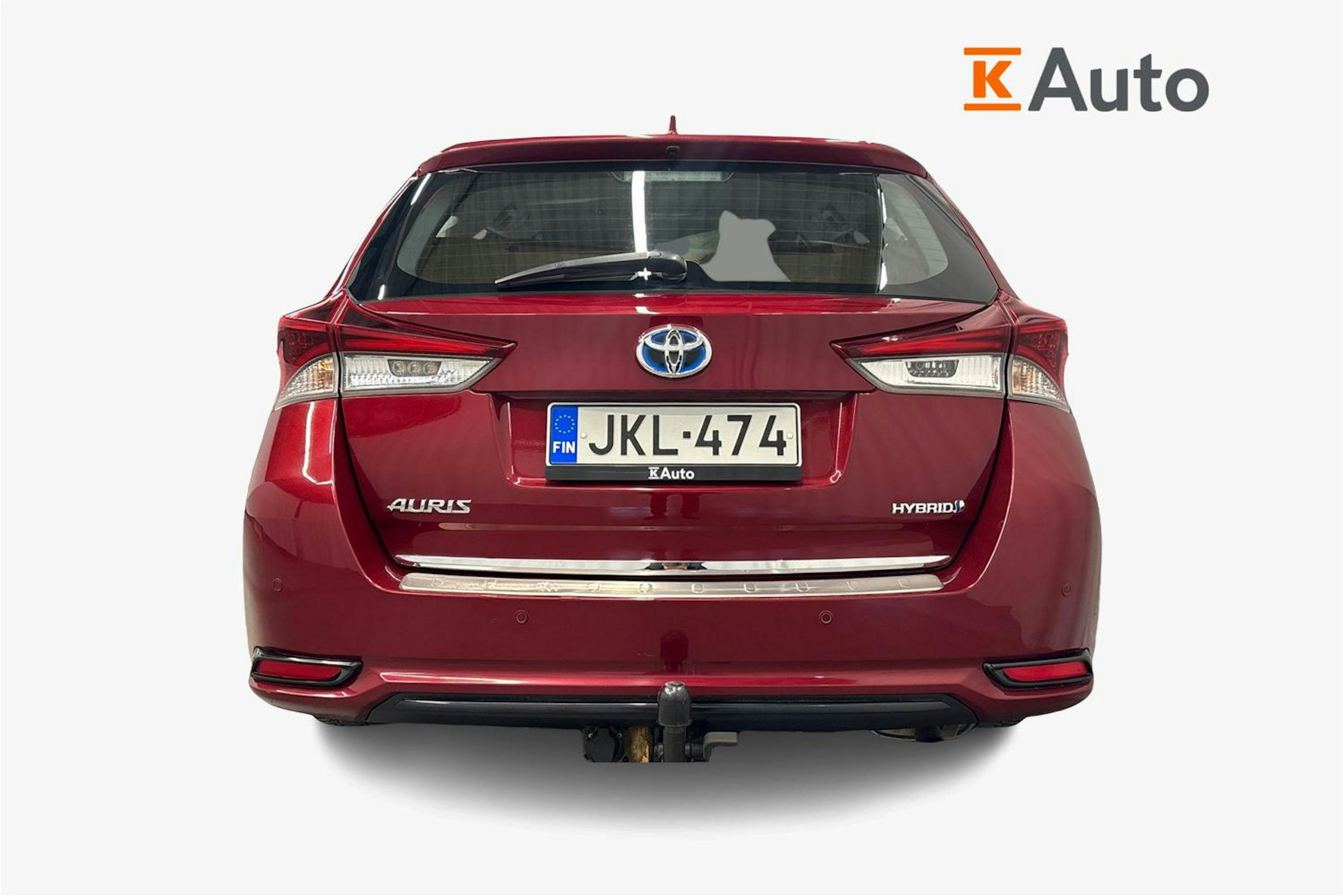 punainen Toyota Auris 2017 kuva 3.