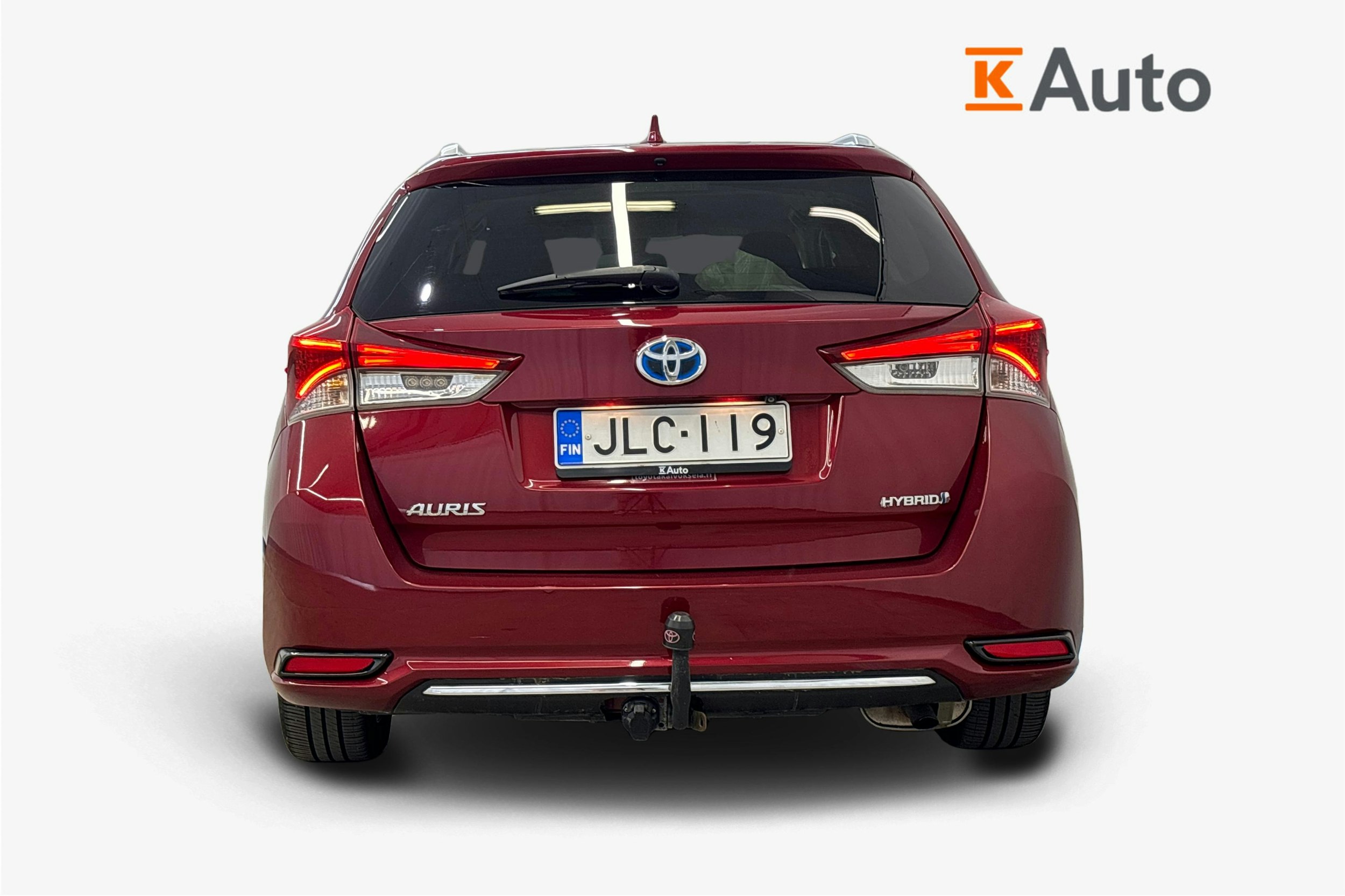 punainen Toyota Auris 2018 kuva 3.