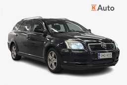 Musta Toyota AVENSIS 2004 kuva 1.