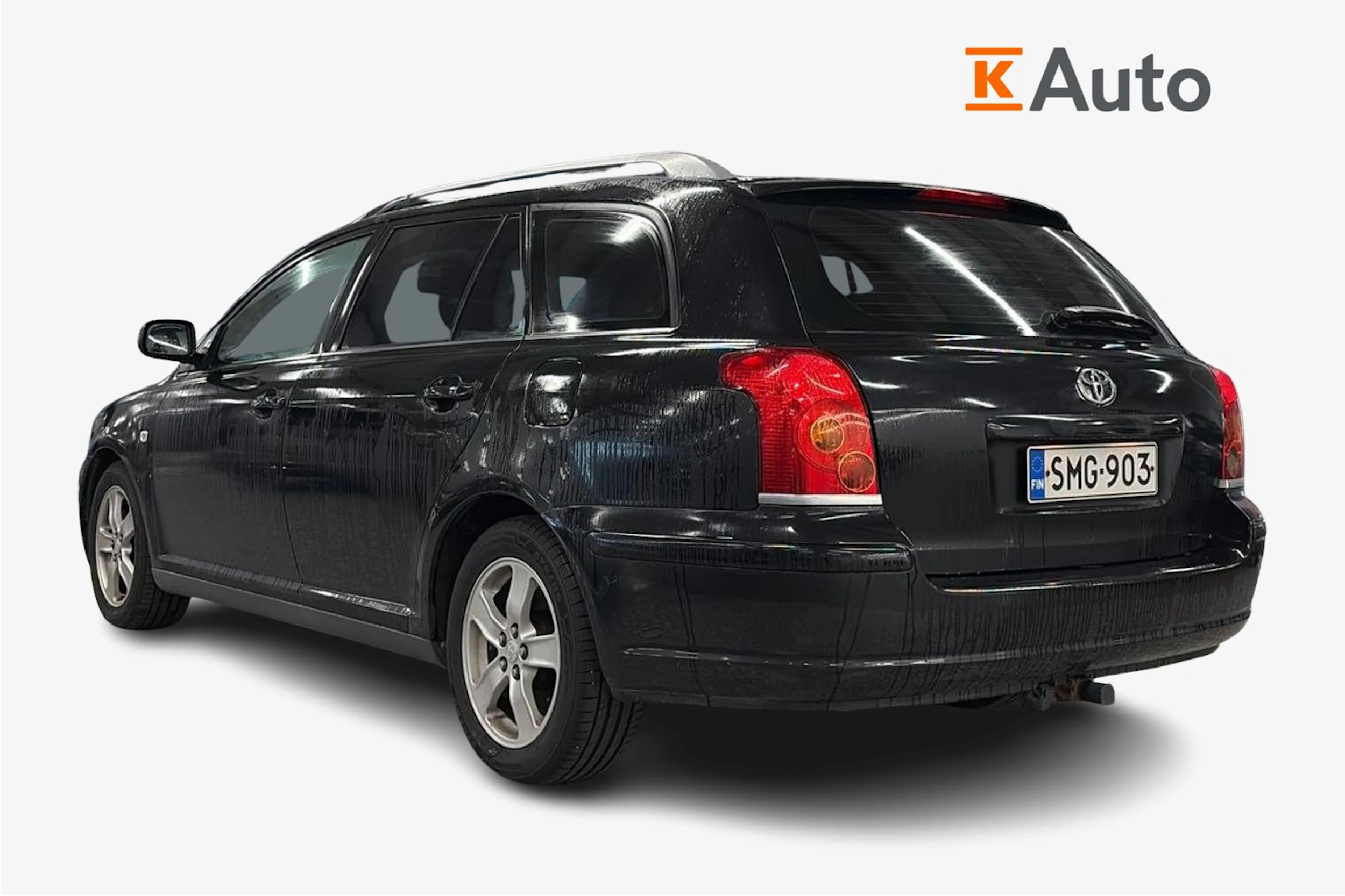 Musta Toyota AVENSIS 2004 kuva 2.