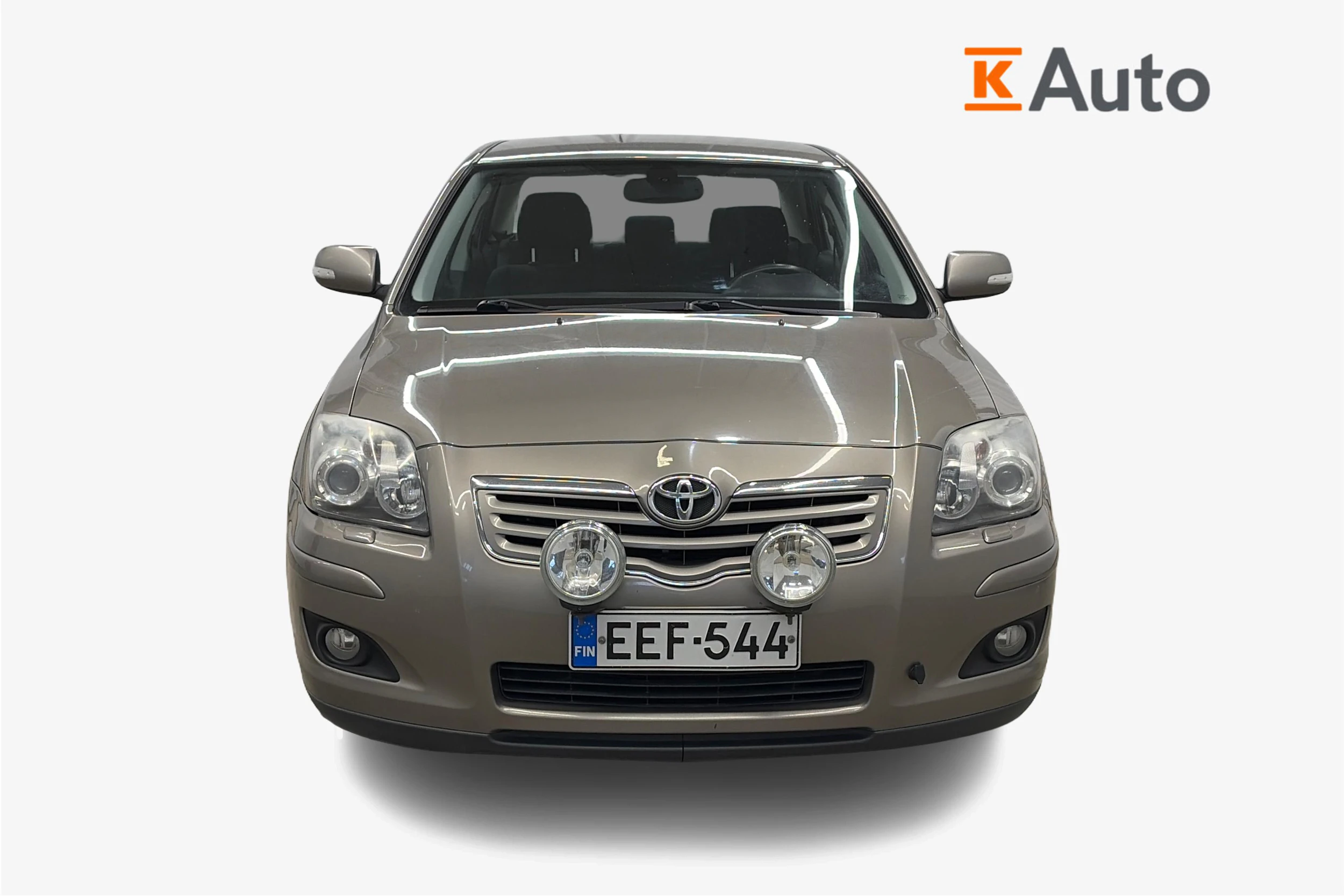 ruskea (beige) Toyota Avensis 2006 kuva 4.