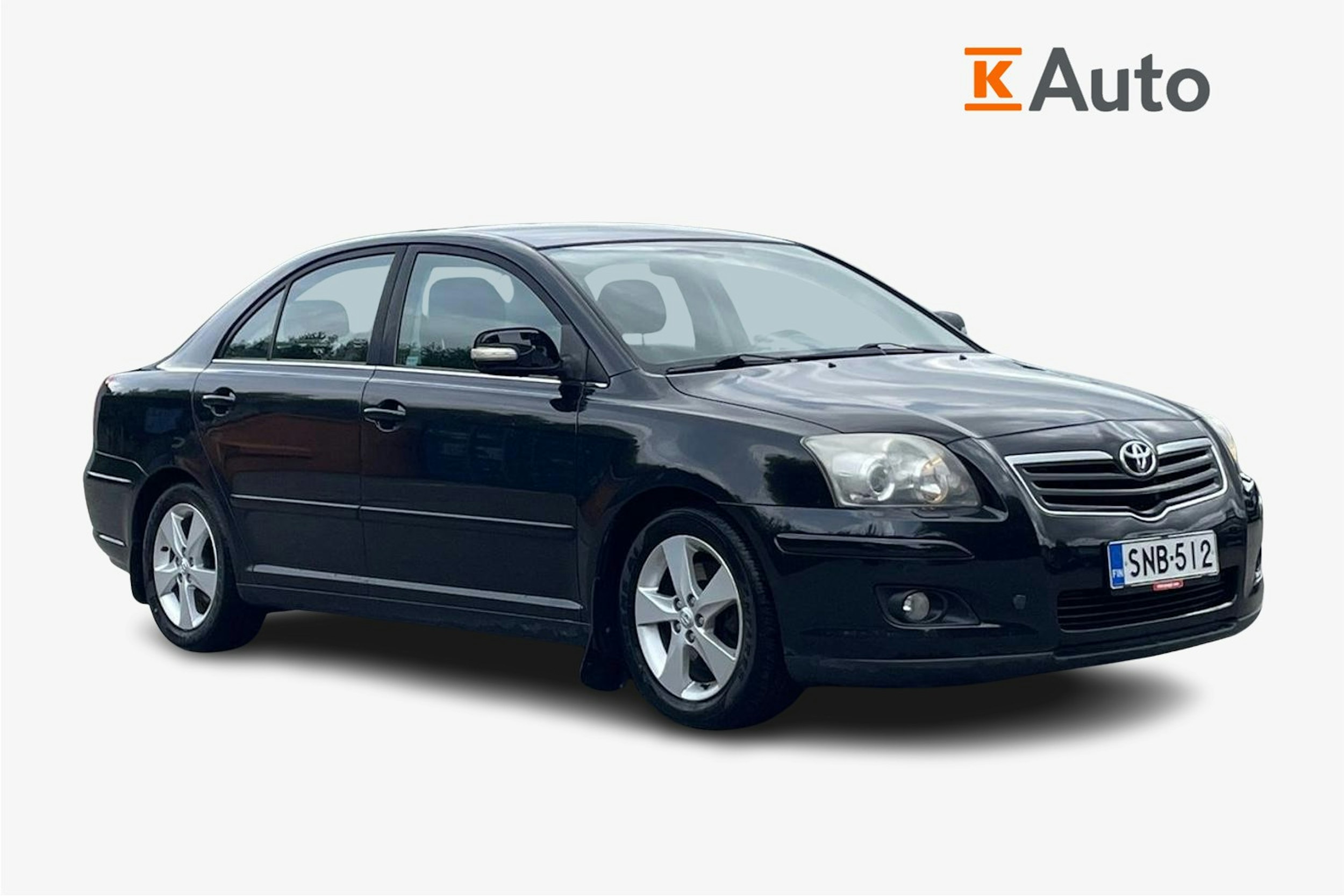 musta Toyota Avensis 2007 kuva 1.
