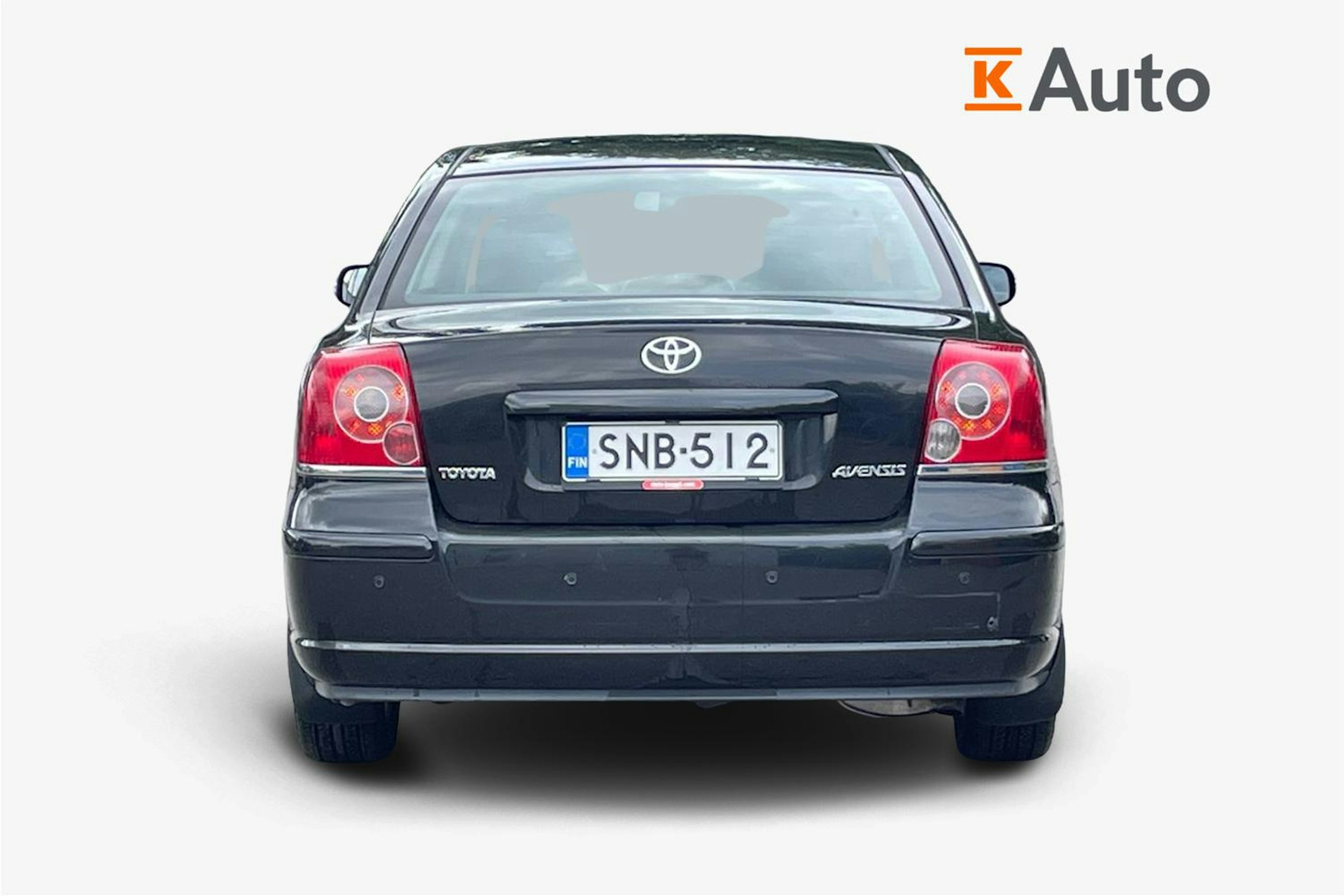 musta Toyota Avensis 2007 kuva 3.