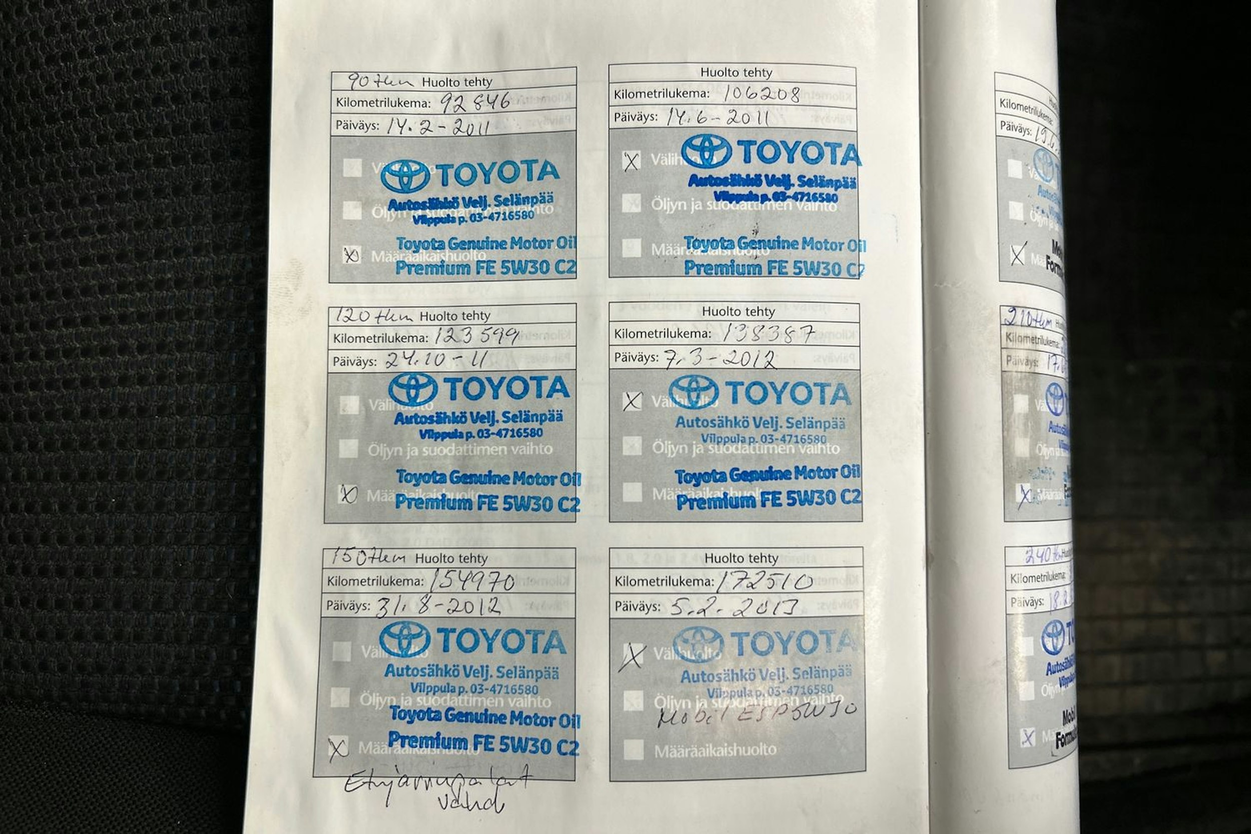 hopea Toyota Avensis 2008 kuva 13.