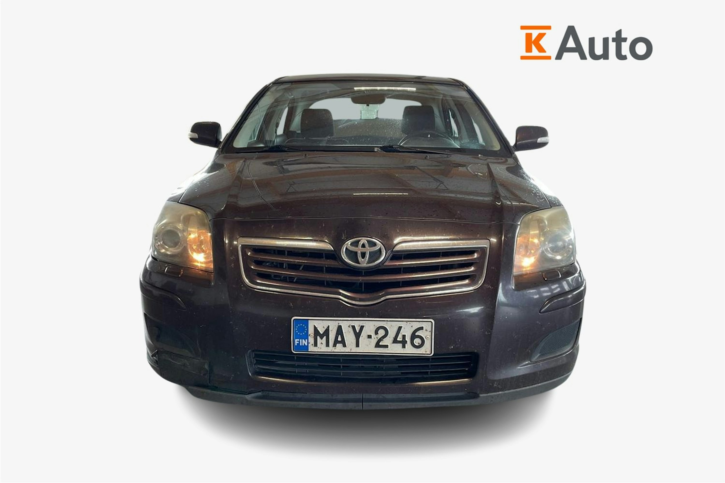 punainen Toyota Avensis 2008 kuva 5.